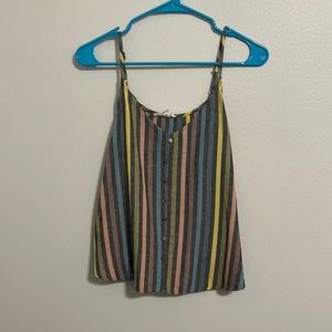 Spaghetti strap tank top